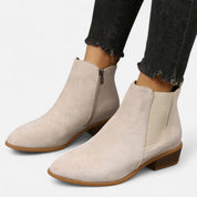 Mid Heel Chelsea Boots – Soft Suede – Versatile Everyday Style 3