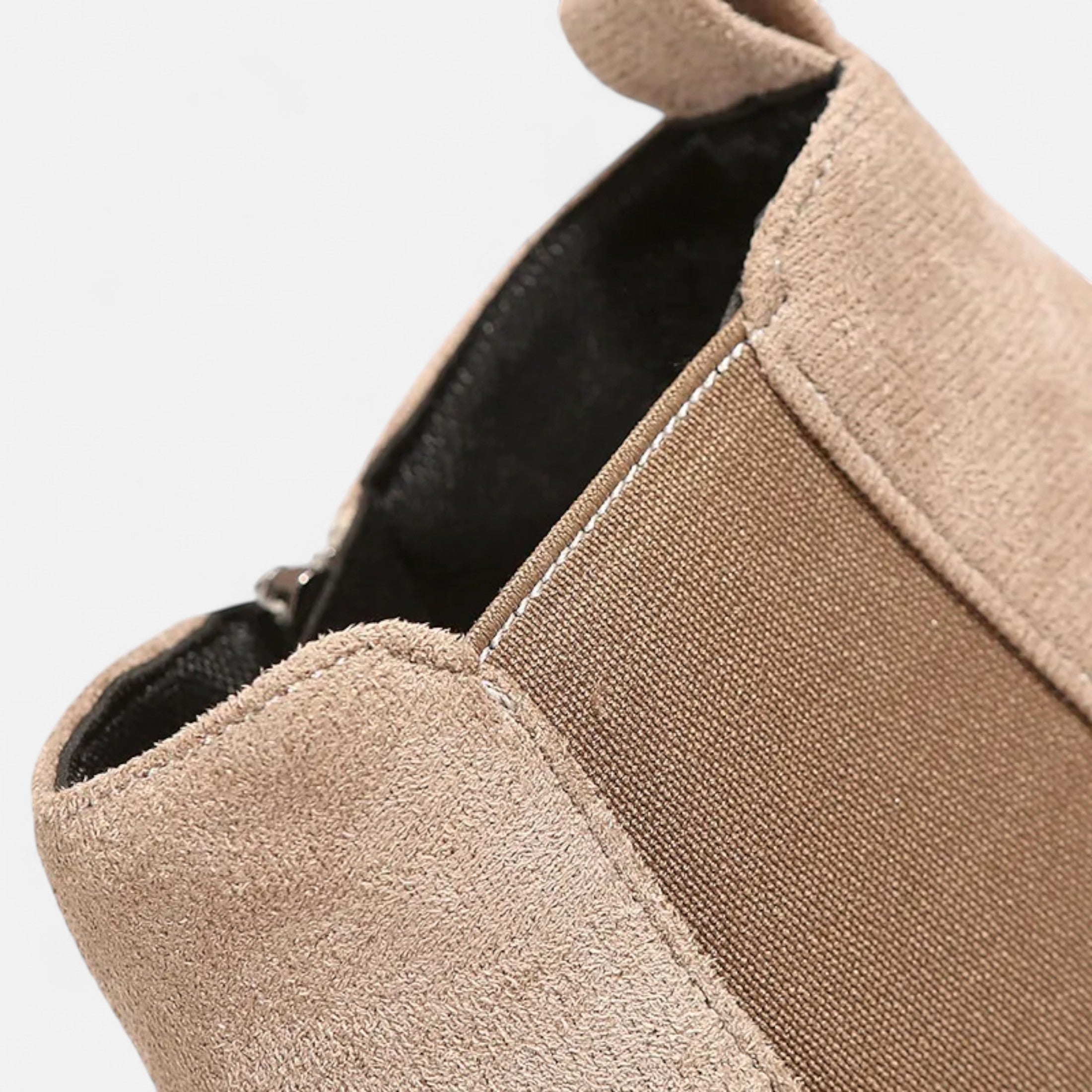 Mid Heel Chelsea Boots – Soft Suede – Versatile Everyday Style 7