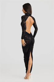 Long Sleeve Maxi Dress – Alluring Elegance for Formal Occasions - 7