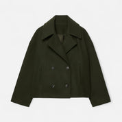 Oversized Coat – Lightweight Fabric – Modern Urban Style 0