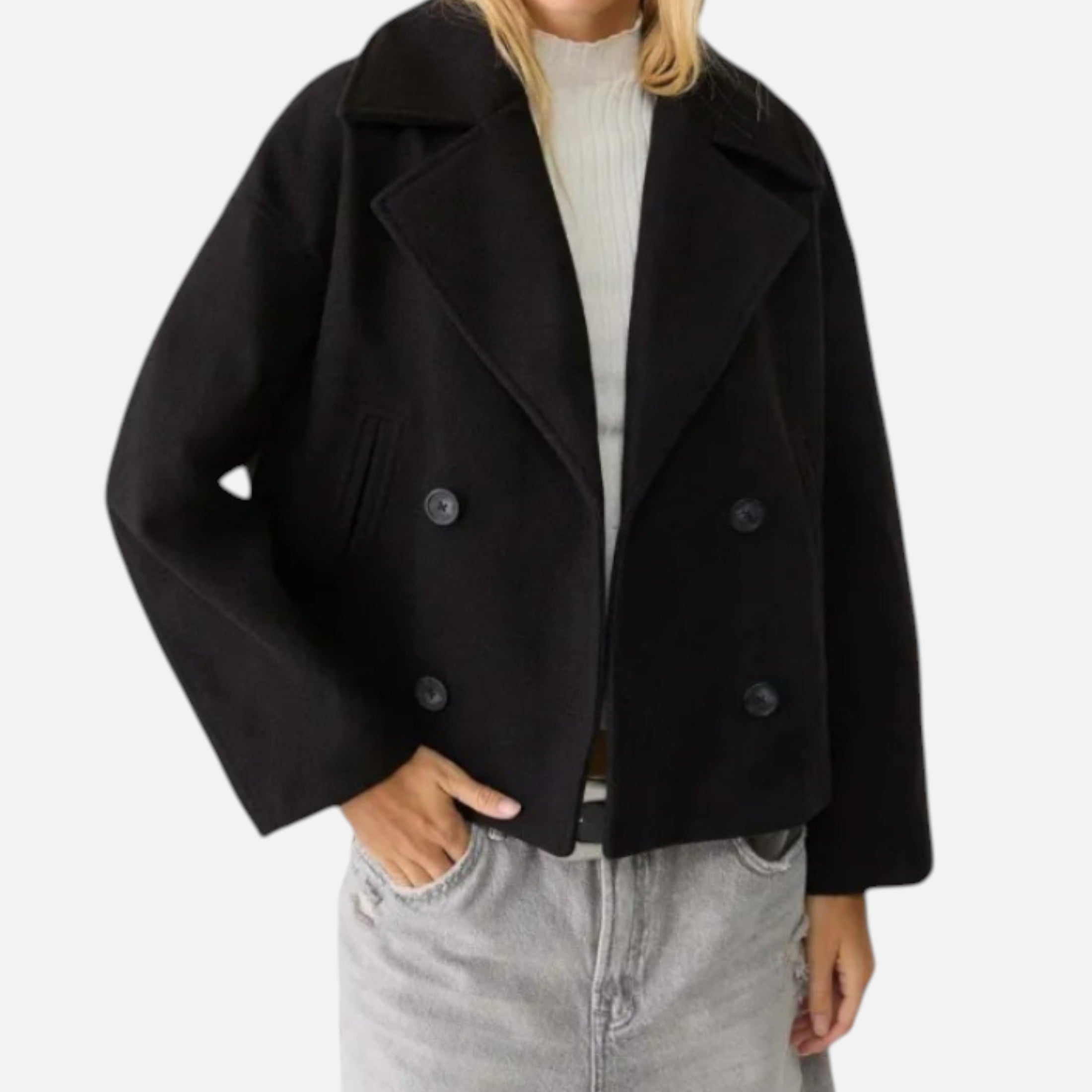 Oversized Coat – Lightweight Fabric – Modern Urban Style 6