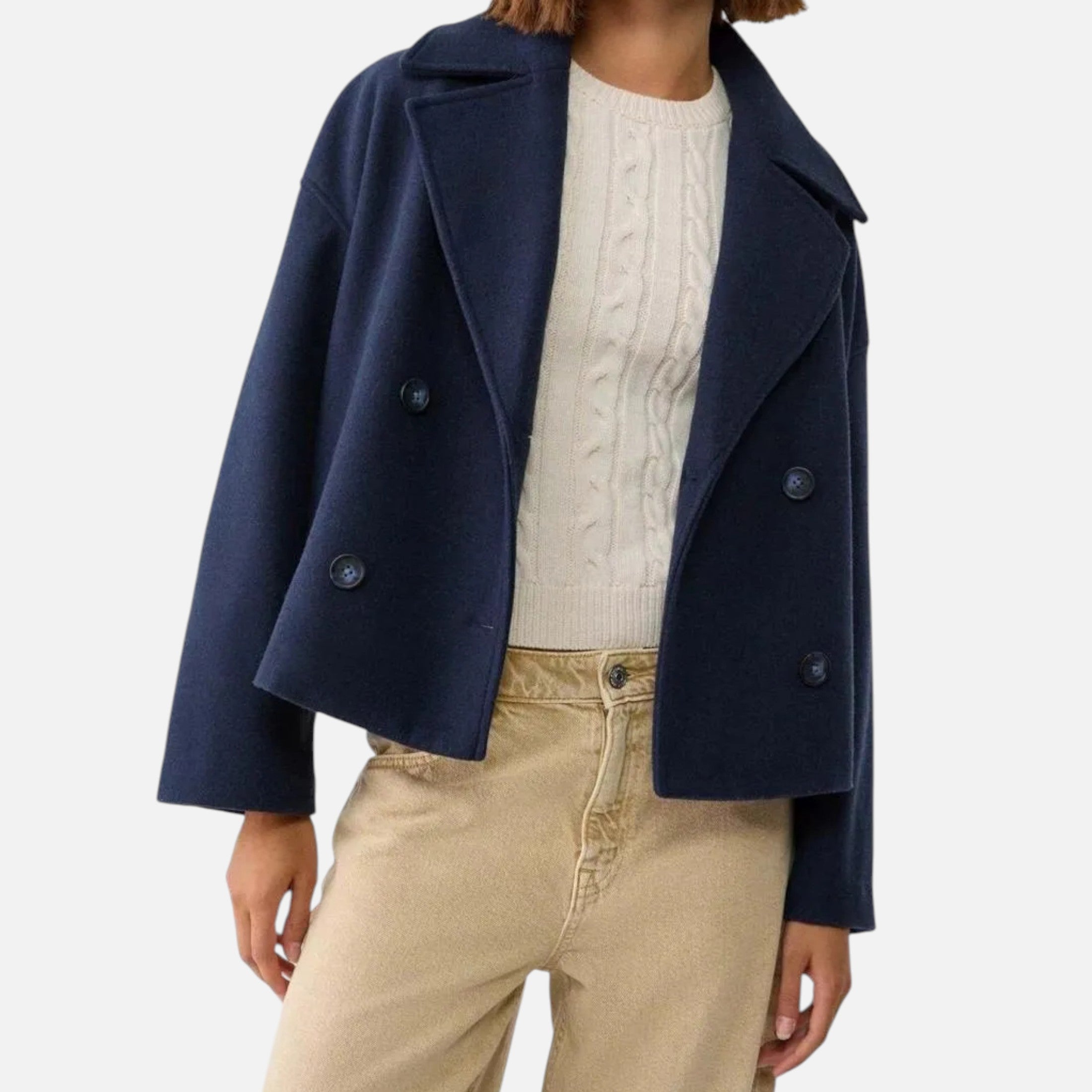 Oversized Coat – Lightweight Fabric – Modern Urban Style 8