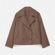 Oversized Coat – Lightweight Fabric – Modern Urban Style 9