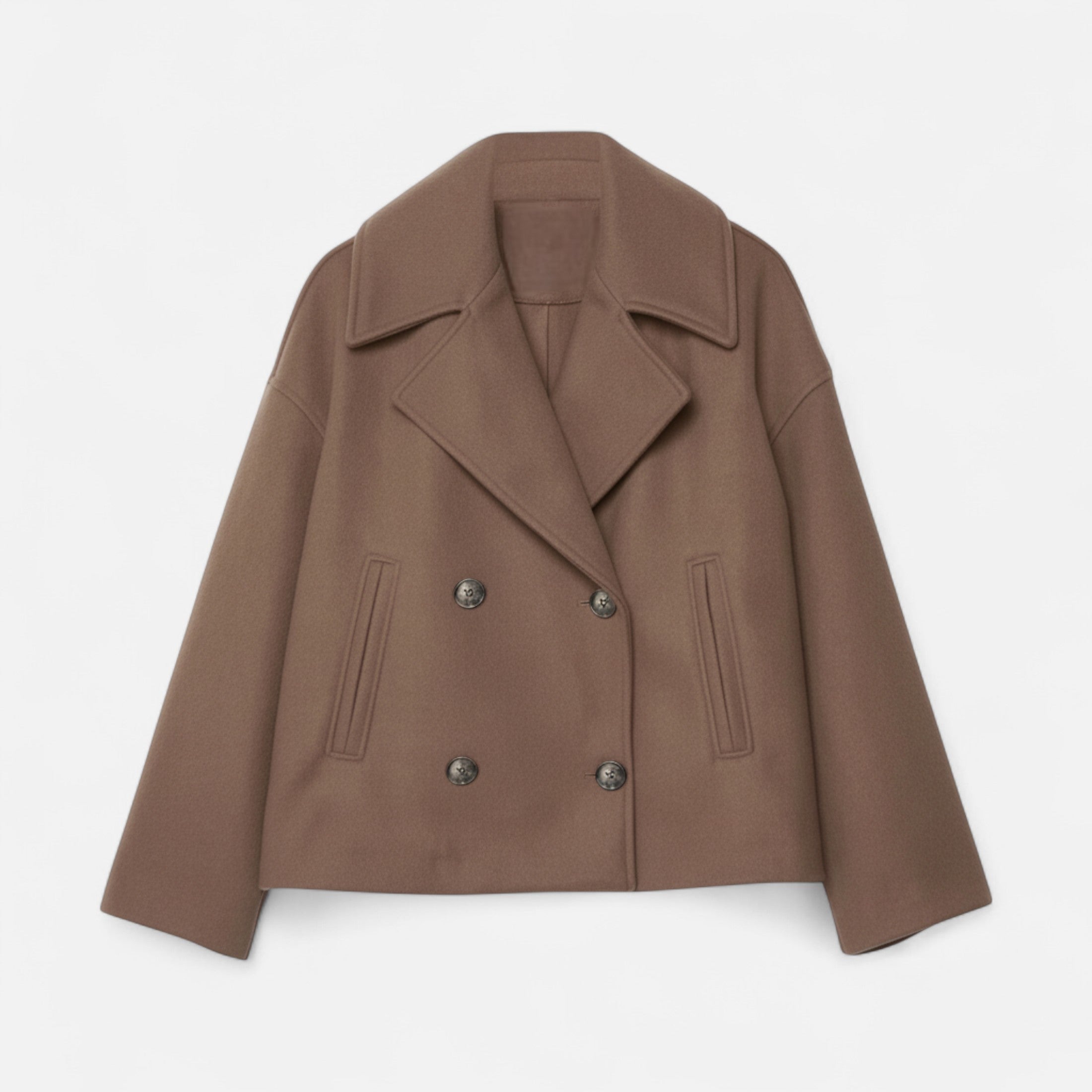 Oversized Coat – Lightweight Fabric – Modern Urban Style 9