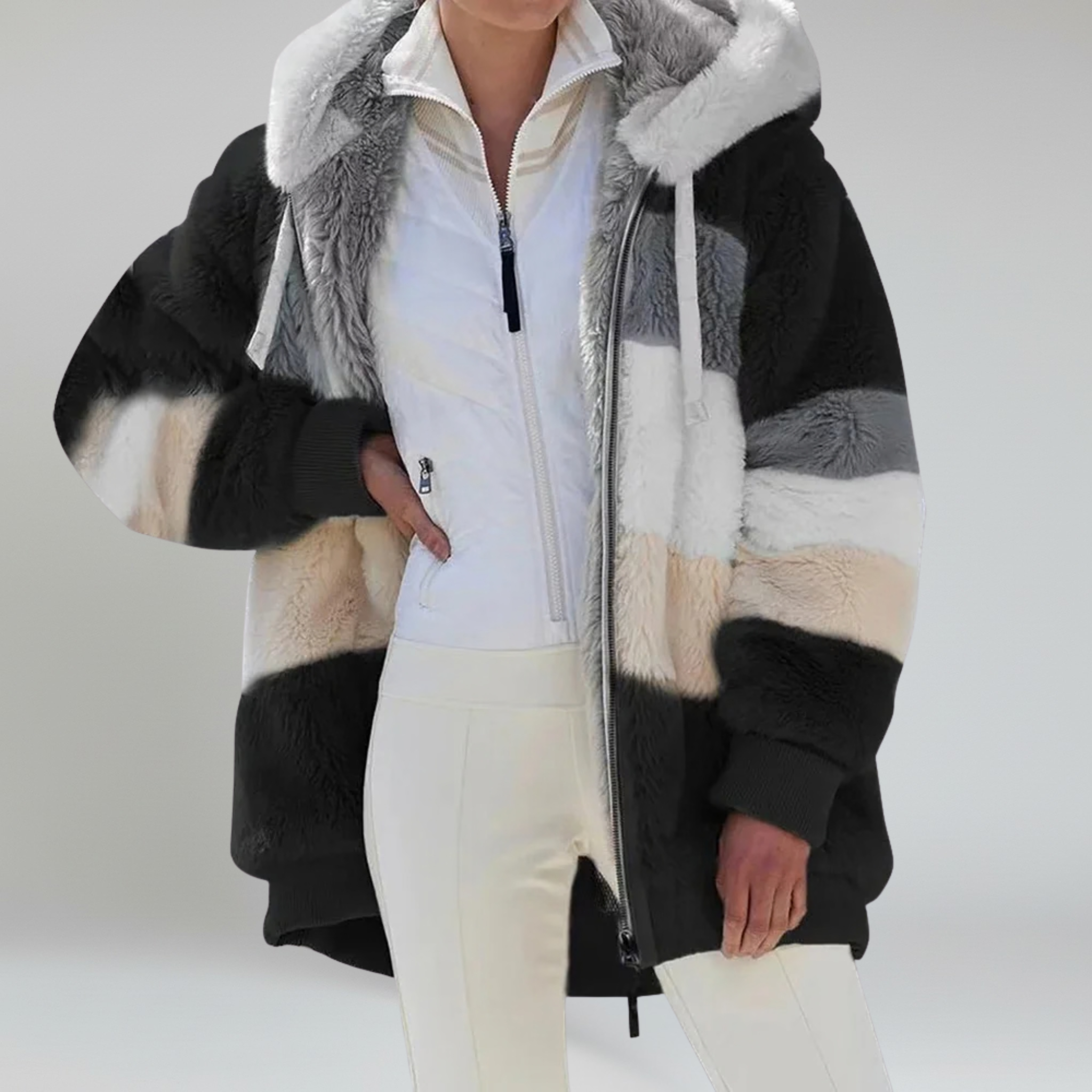 Oversized Jacket – Cozy Warmth for Casual Outings in Autumn and Winter