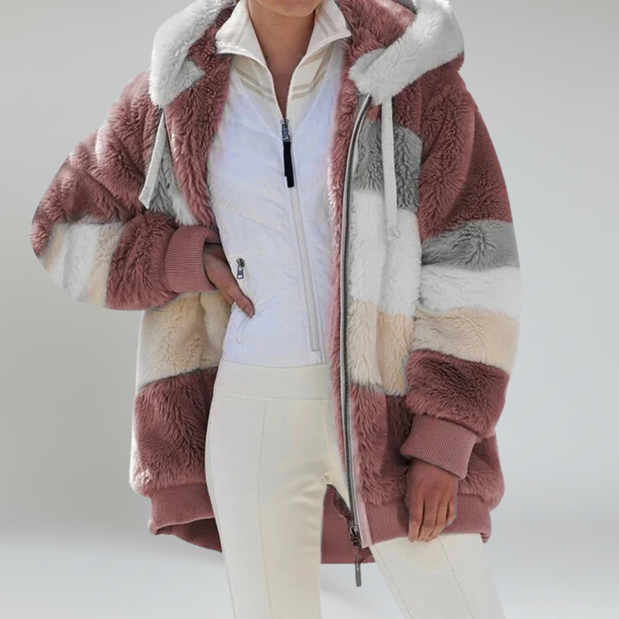 Oversized Jacket – Cozy Warmth for Casual Outings in Autumn and Winter