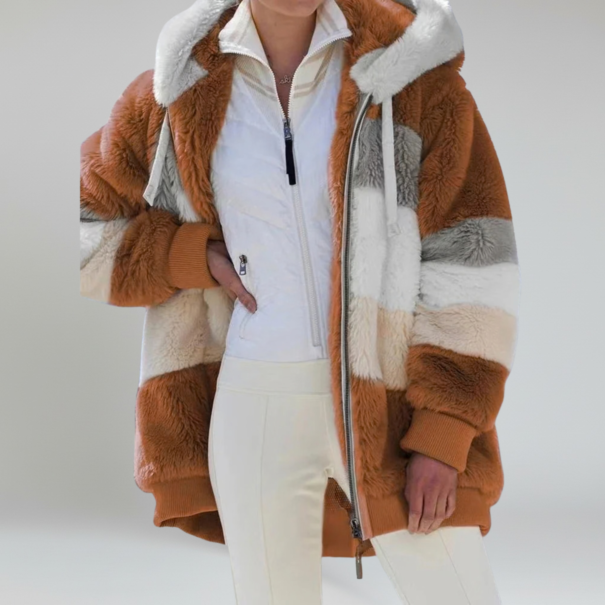 Oversized Jacket – Cozy Warmth for Casual Outings in Autumn and Winter