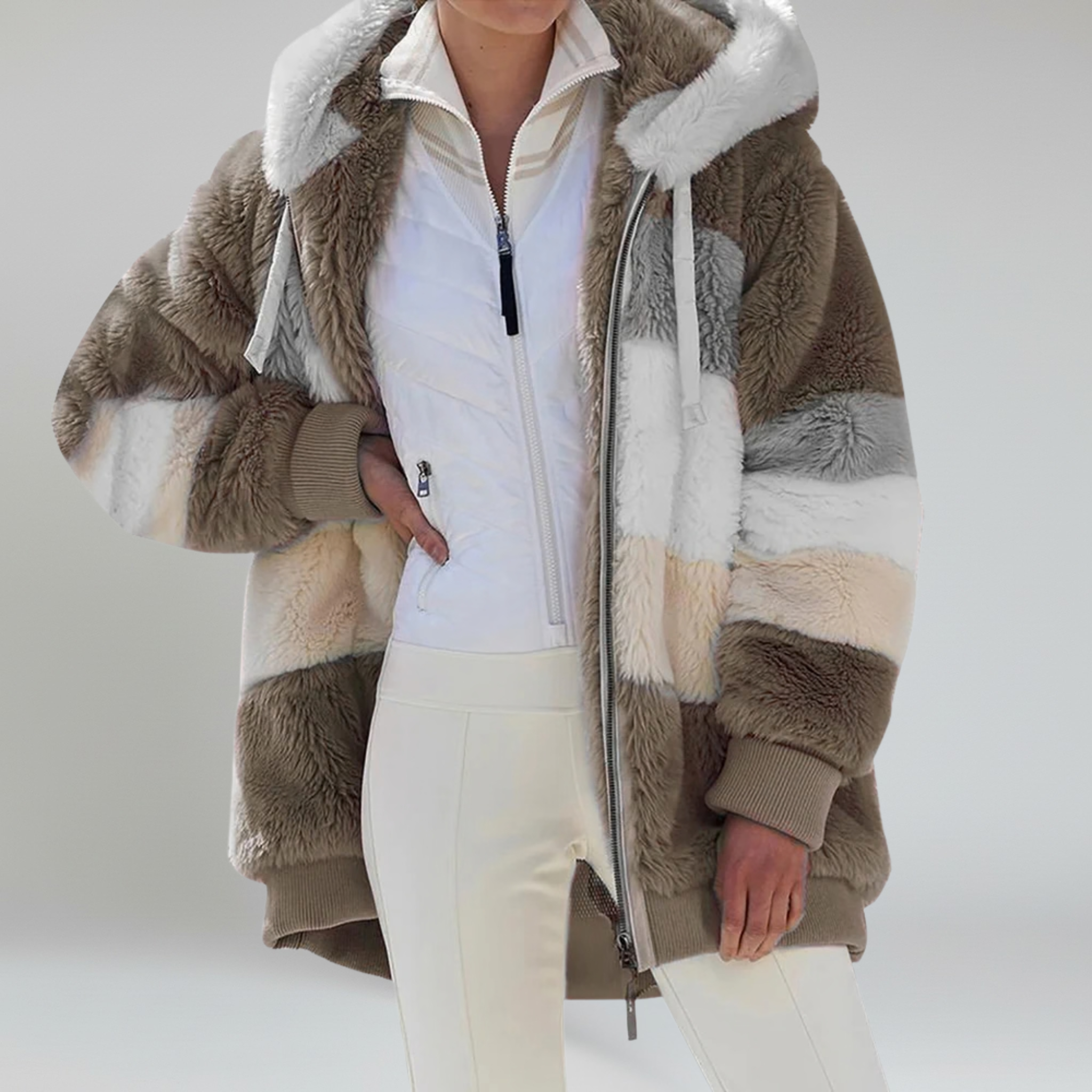 Oversized Jacket – Cozy Warmth for Casual Outings in Autumn and Winter