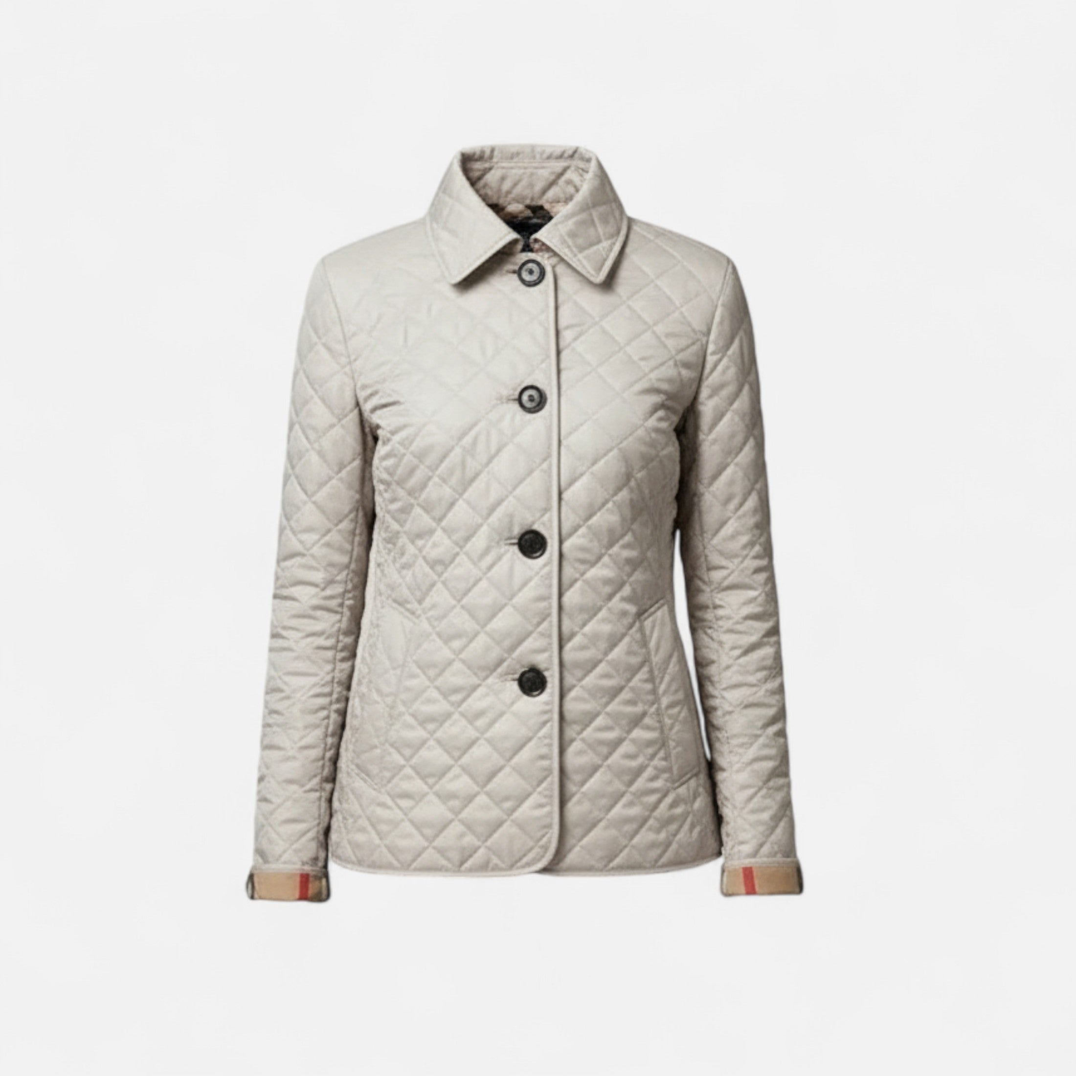 Padded Jacket – Slim-Fit Cut – Chic Winter Outing Style 0