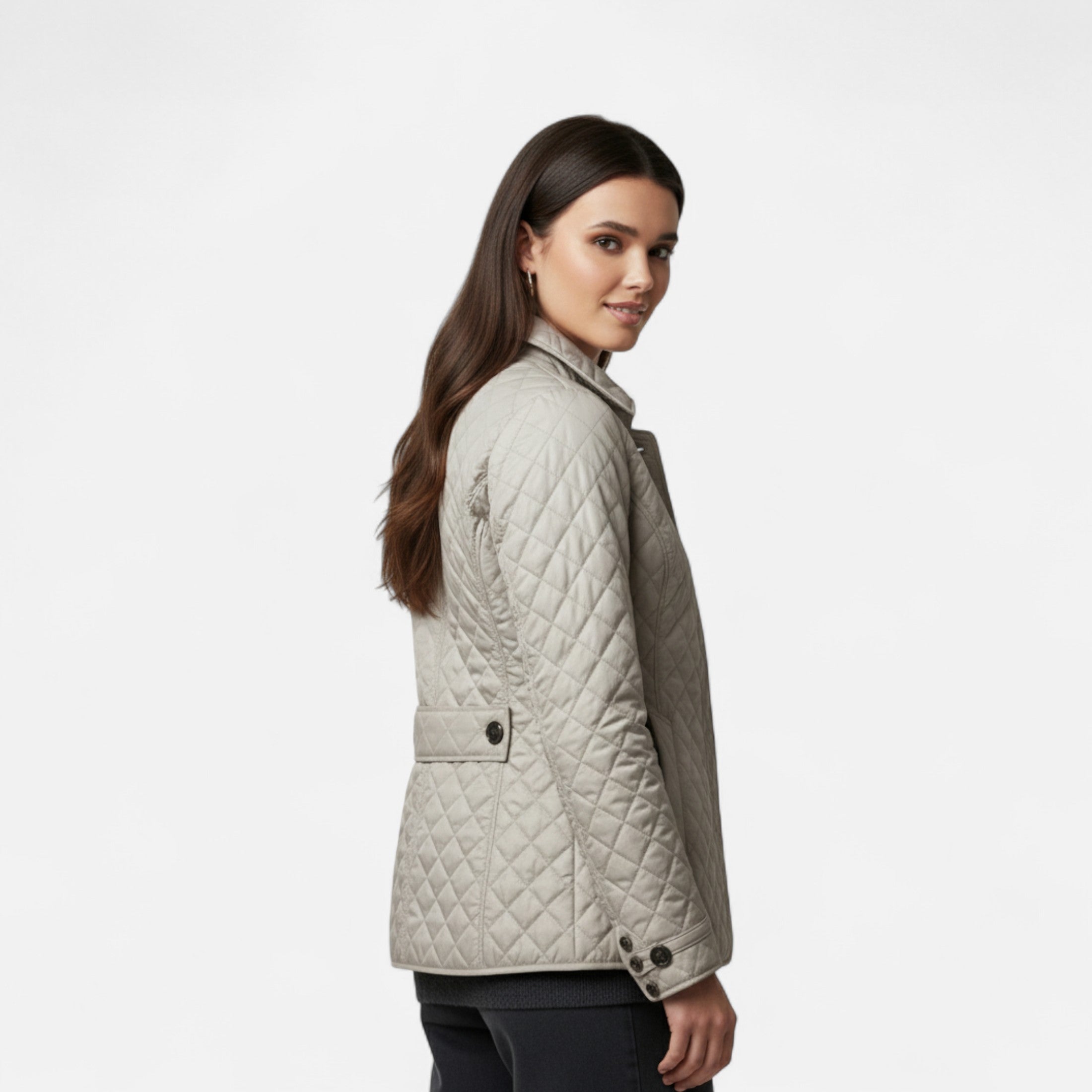 Padded Jacket – Slim-Fit Cut – Chic Winter Outing Style 3
