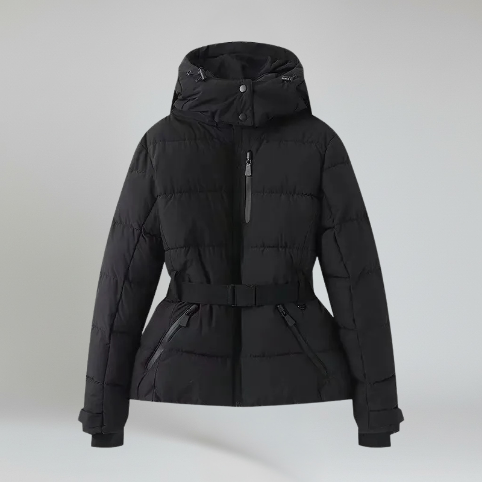 Padded Parka Coat – Hooded Warmth for Winter Wear