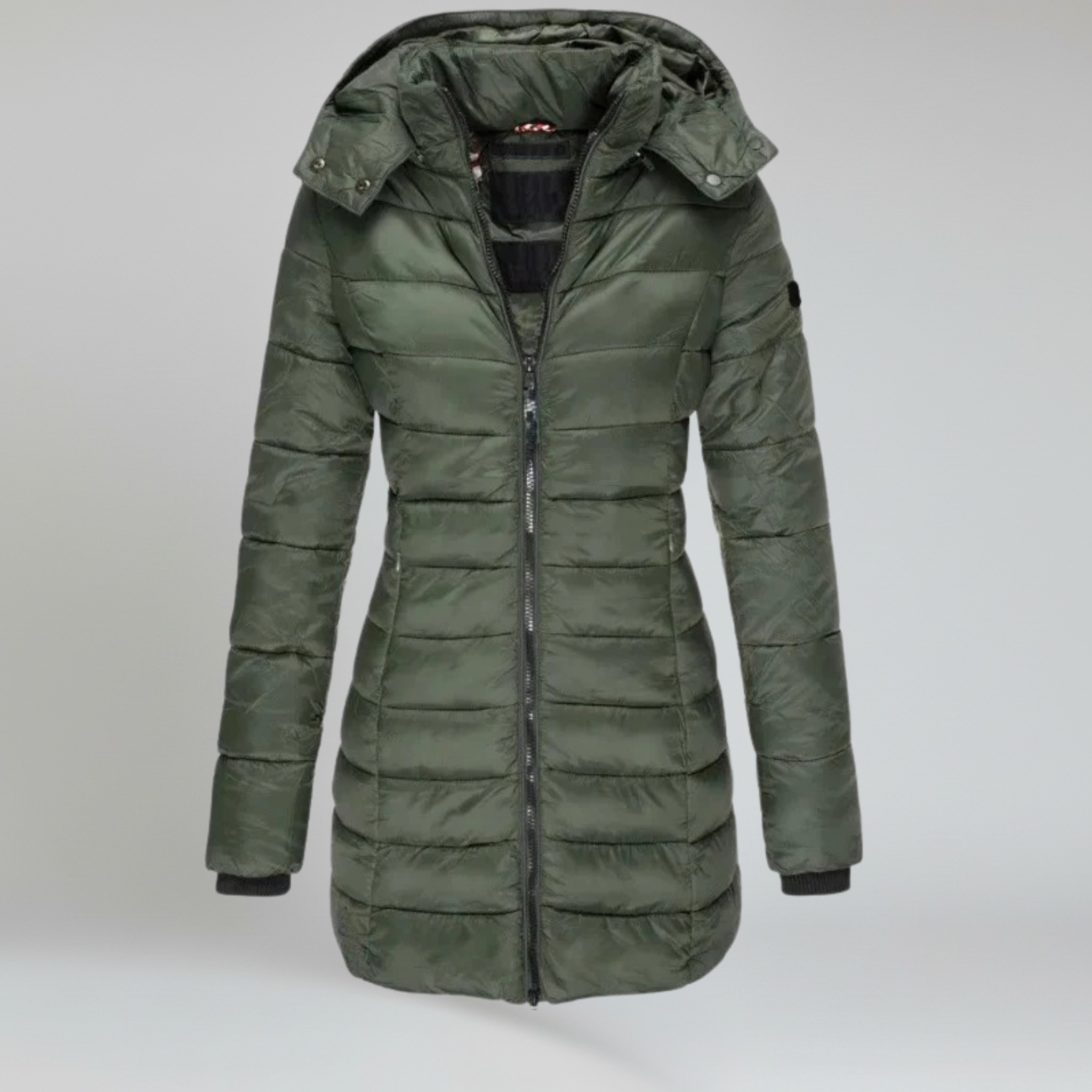 Hooded Puffer Jacket – Stylish Warmth for Winter Layering - 3