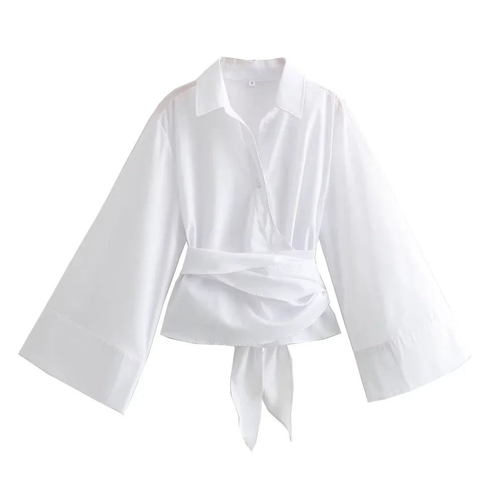 Polo Shirt – Bow Tie Detail – Casual Chic Brunch Style 6