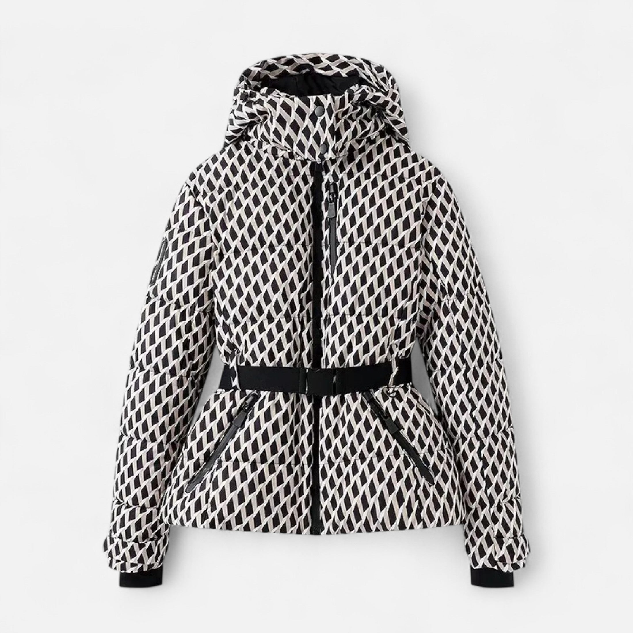 Puffer Jacket – Adjustable Belt – Chic Winter Wardrobe Essential 2