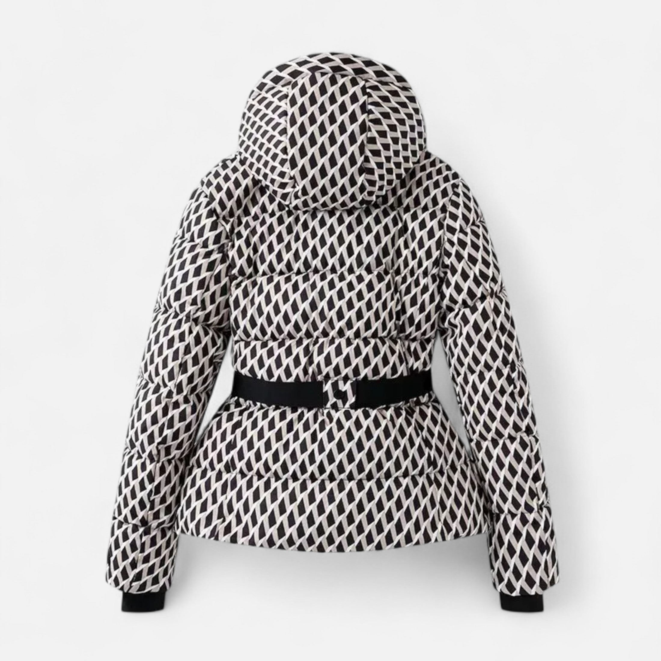 Puffer Jacket – Adjustable Belt – Chic Winter Wardrobe Essential 4