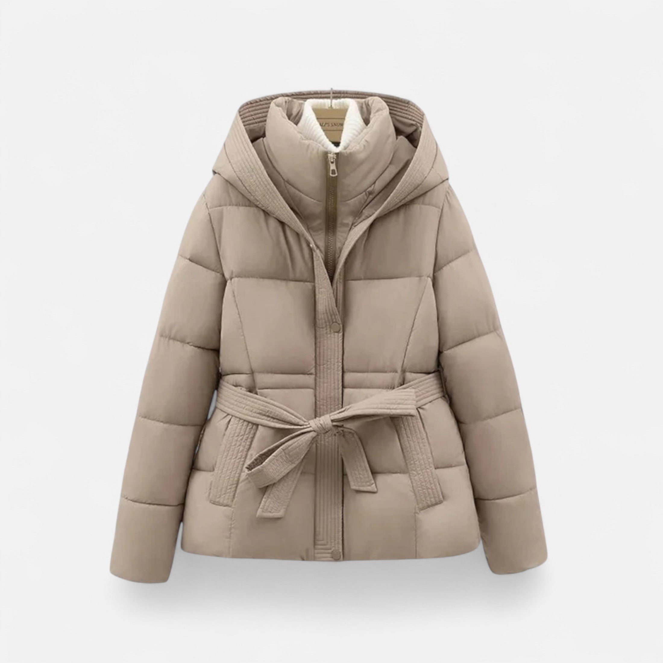 Quilted Jacket – Belted Design – Chic Winter Wardrobe Essential 0