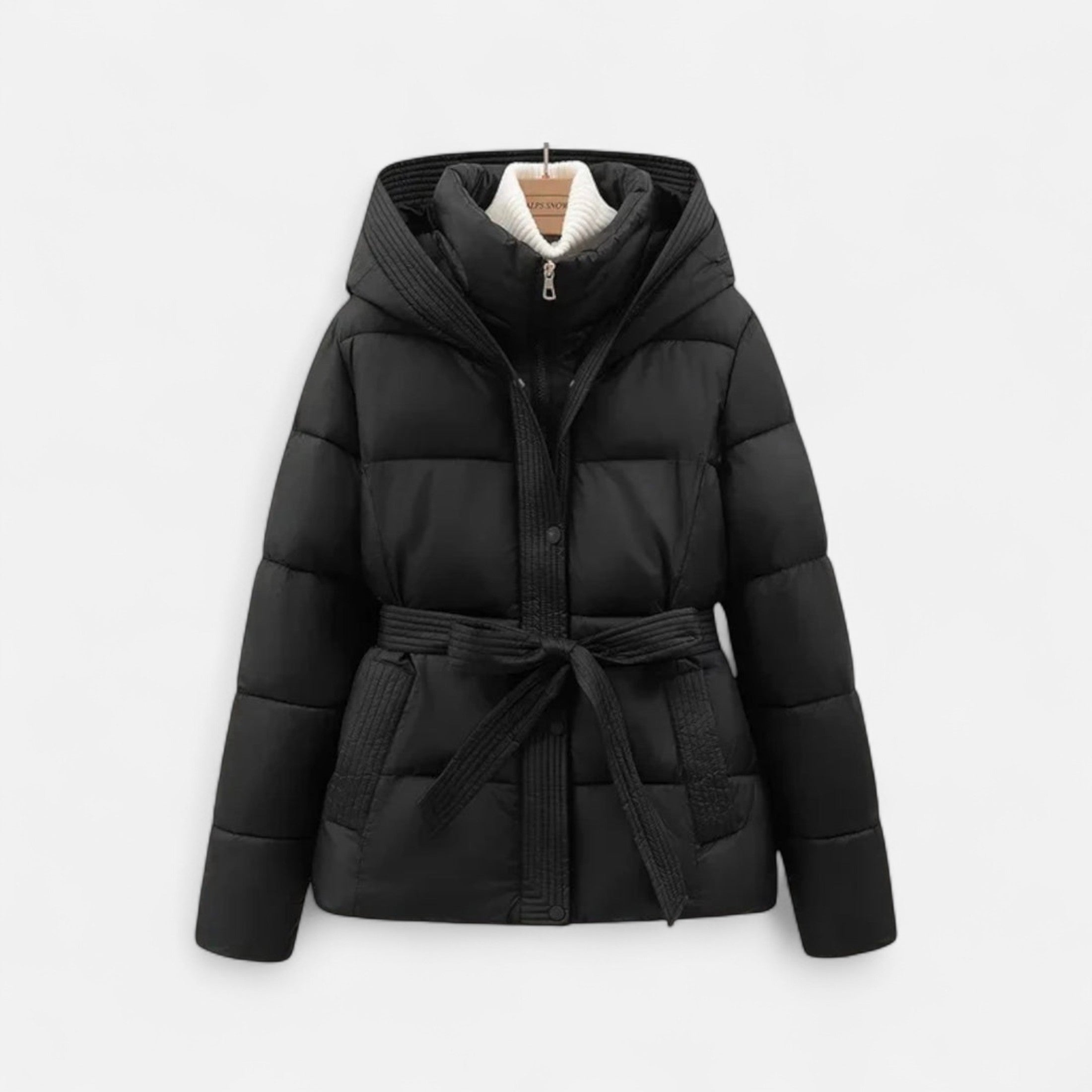 Quilted Jacket – Belted Design – Chic Winter Wardrobe Essential 4