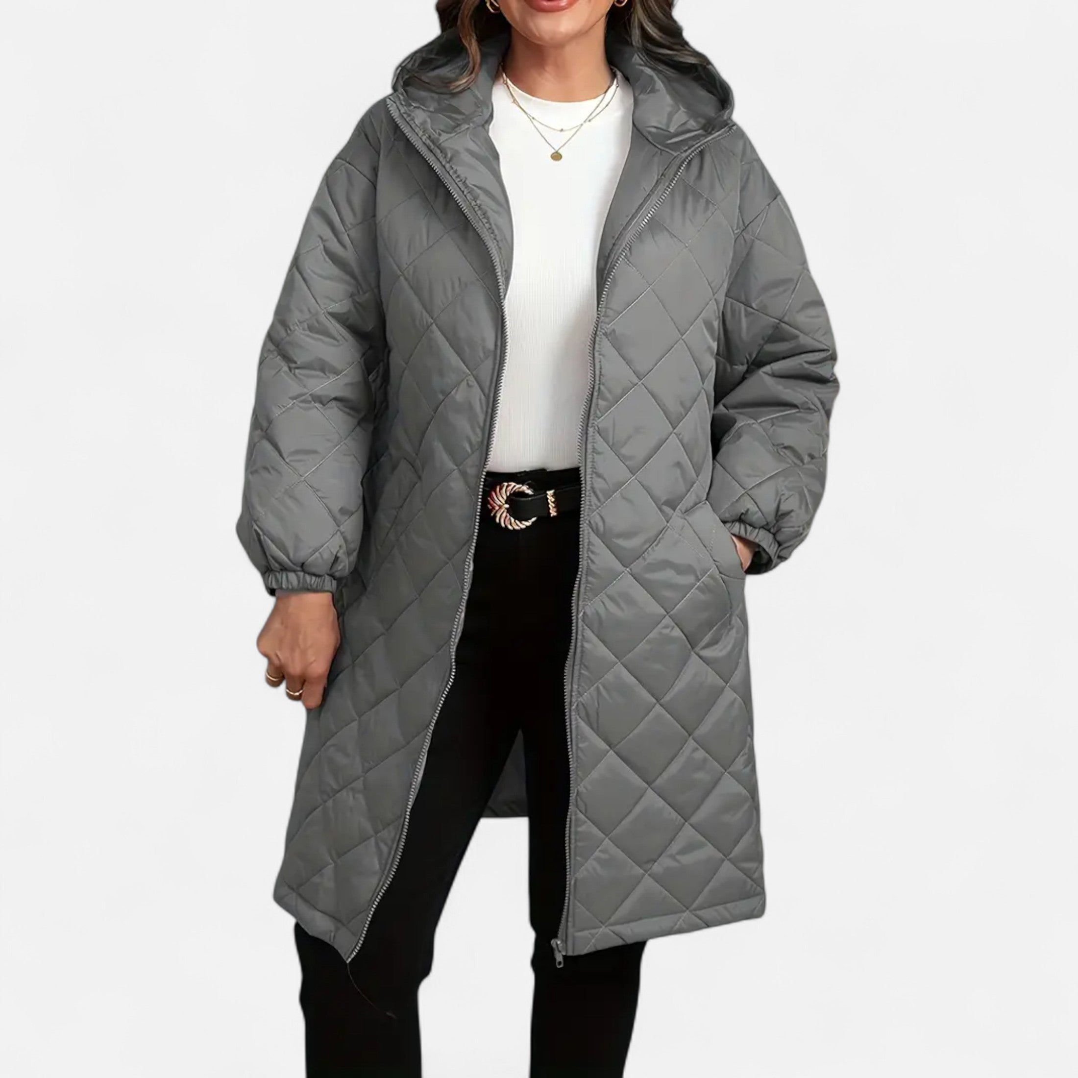 Quilted Jacket – Plus Size Comfort – Timeless Urban Style 0