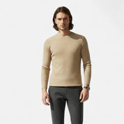 Ribbed Long Sleeve T-Shirt – Soft Fabric – Casual Sophistication 8