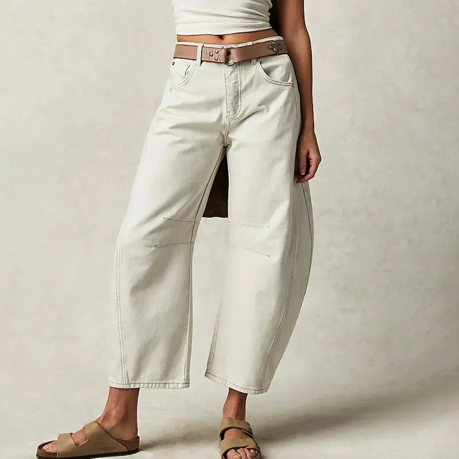 Wide-Leg Jeans