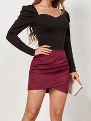 Suede Skirt