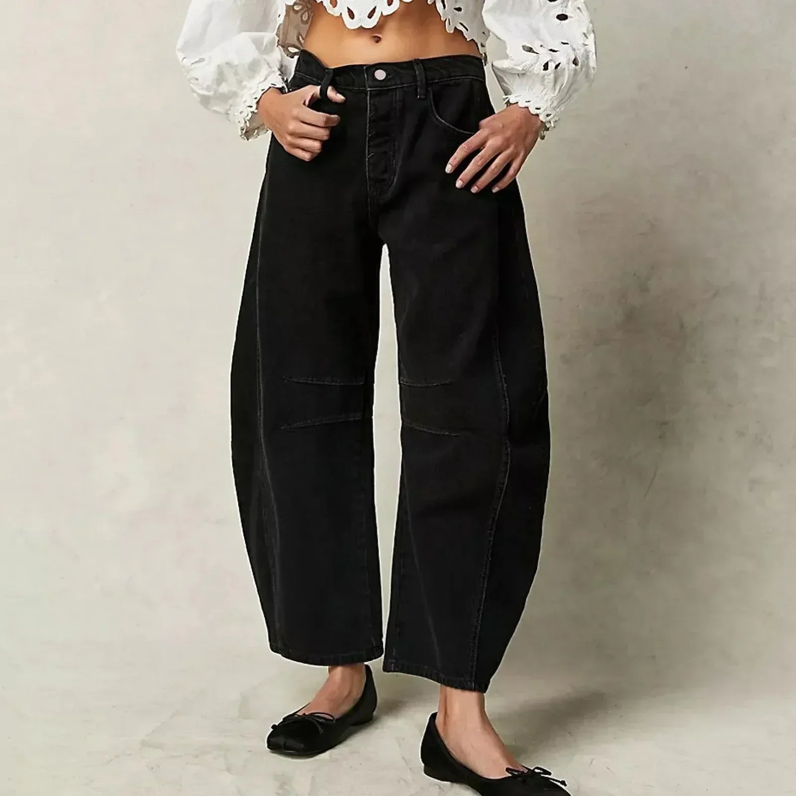 Wide-Leg Jeans
