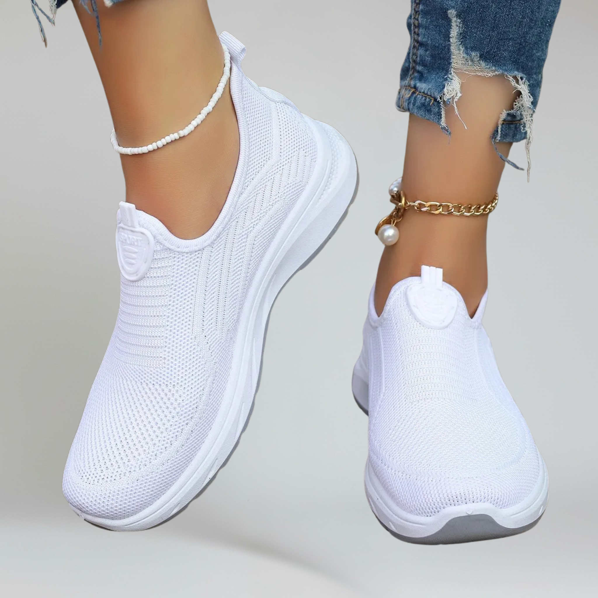 Breathable Slip-On Sneakers – Effortless Style for Everyday Wear - 10