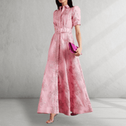 Short Puff Sleeves Dress
