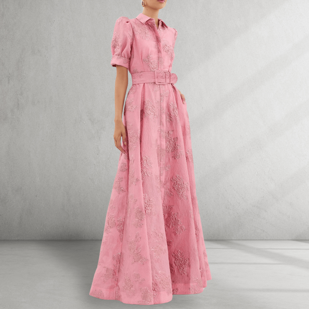 Short Puff Sleeves Dress
