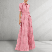 Short Puff Sleeves Dress