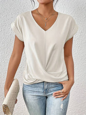Short Sleeve V-Neck Shirt