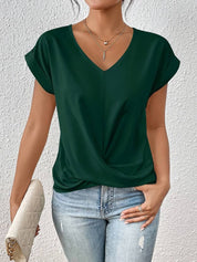 Short Sleeve V-Neck Shirt