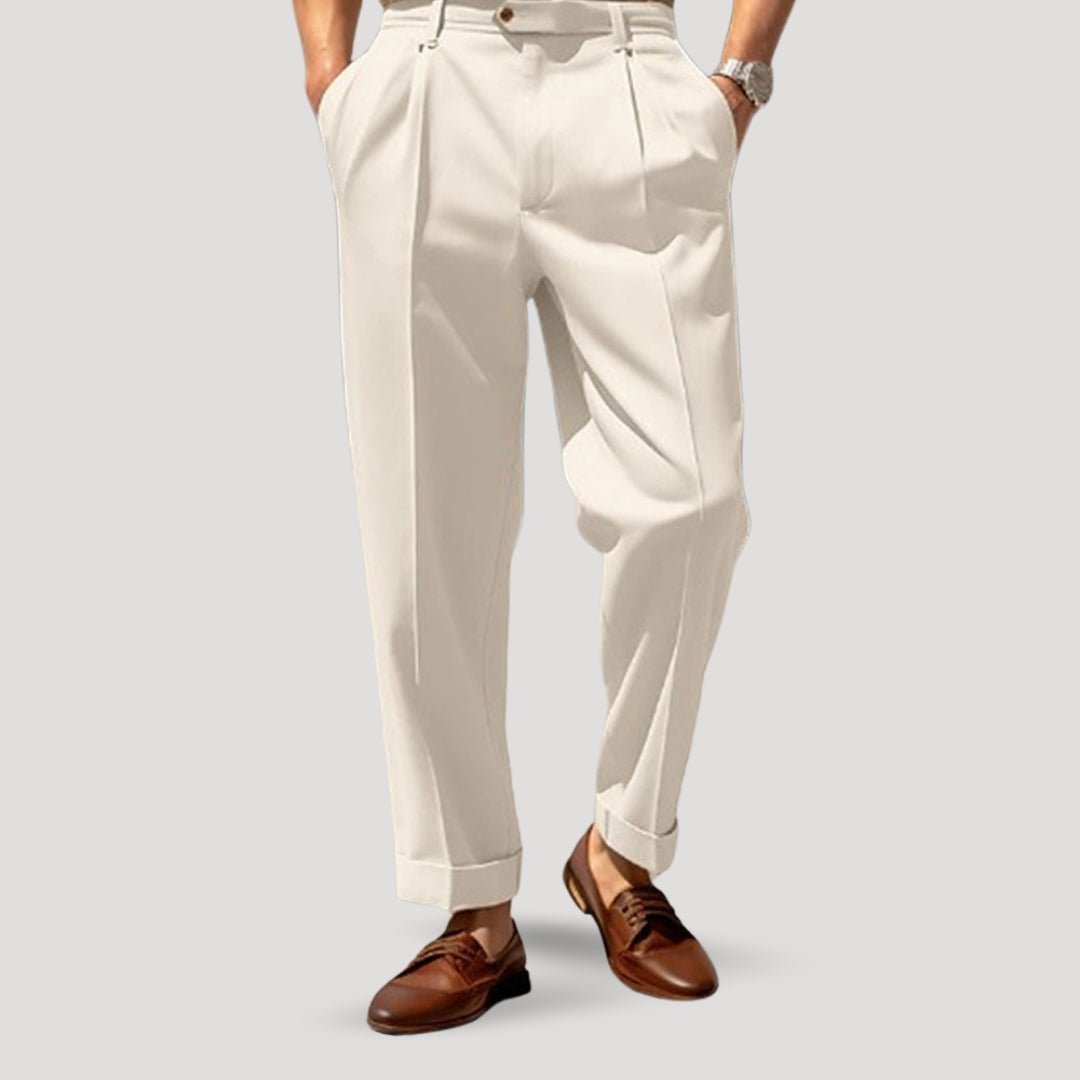Slim fit stretch pants