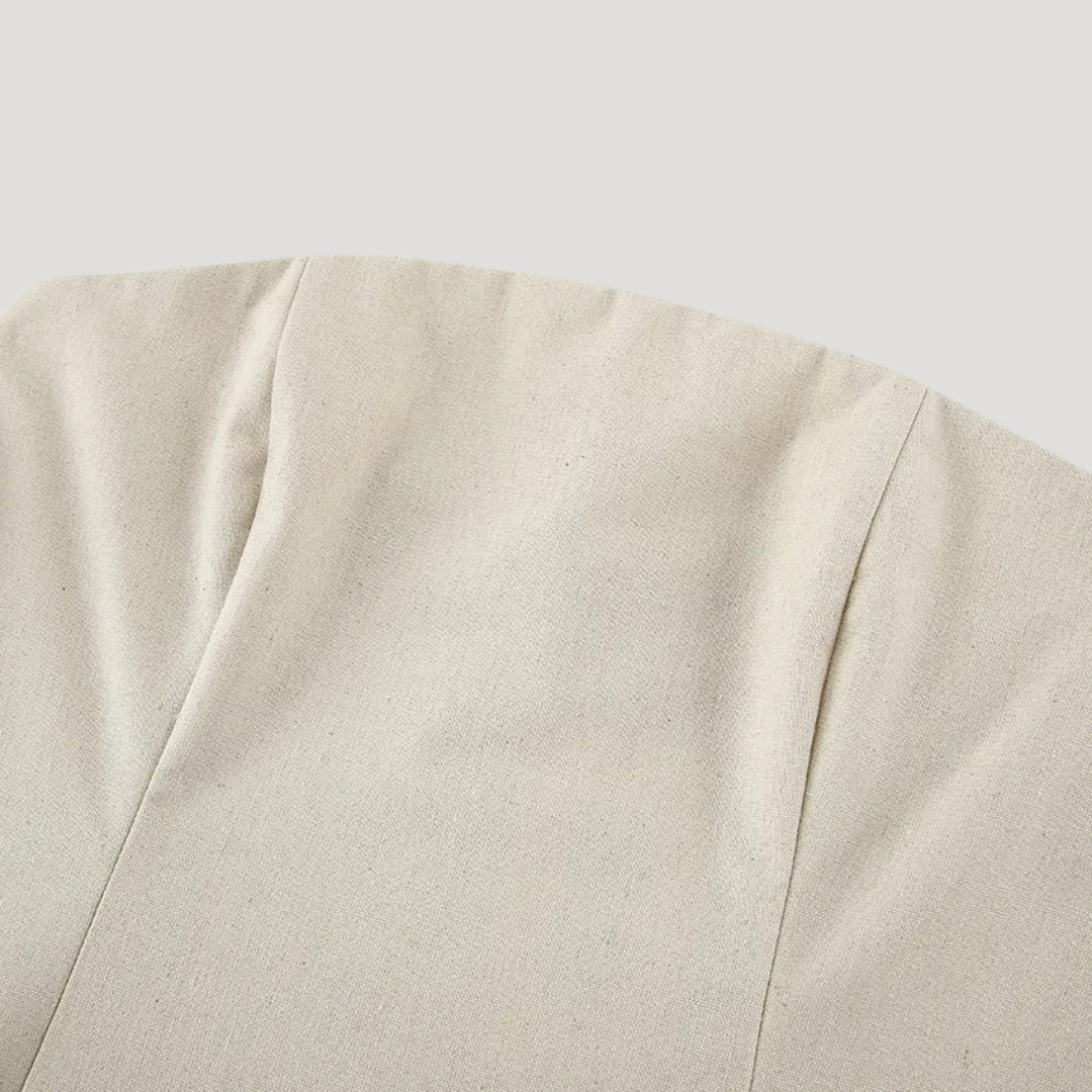 Strapless Maxi Dress – Breathable Linen – Effortless Summer Style 6