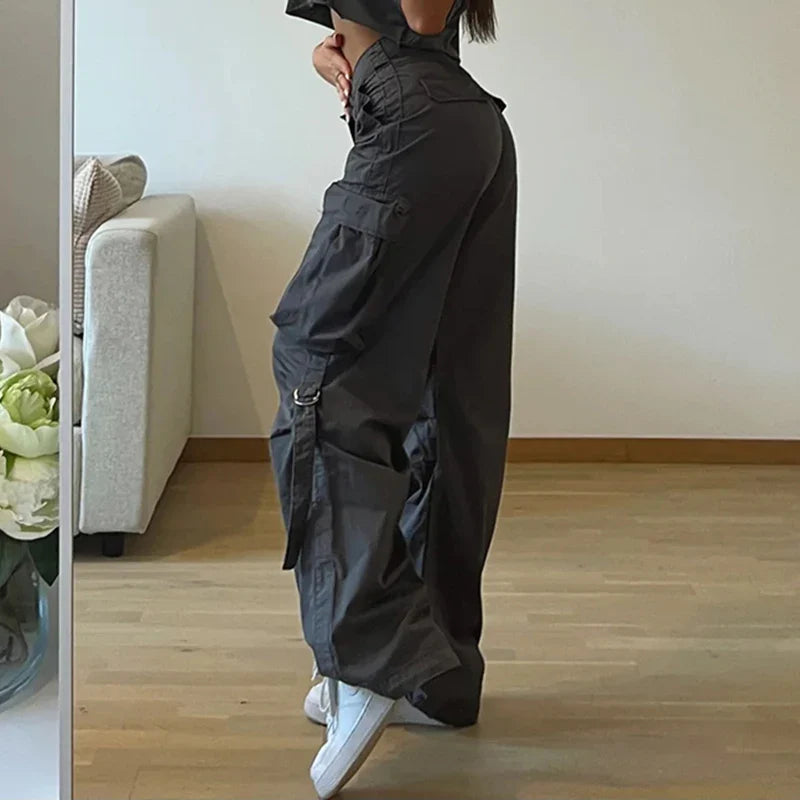 Cargo Pants – Drawstring Hem – Urban Streetwear Vibe