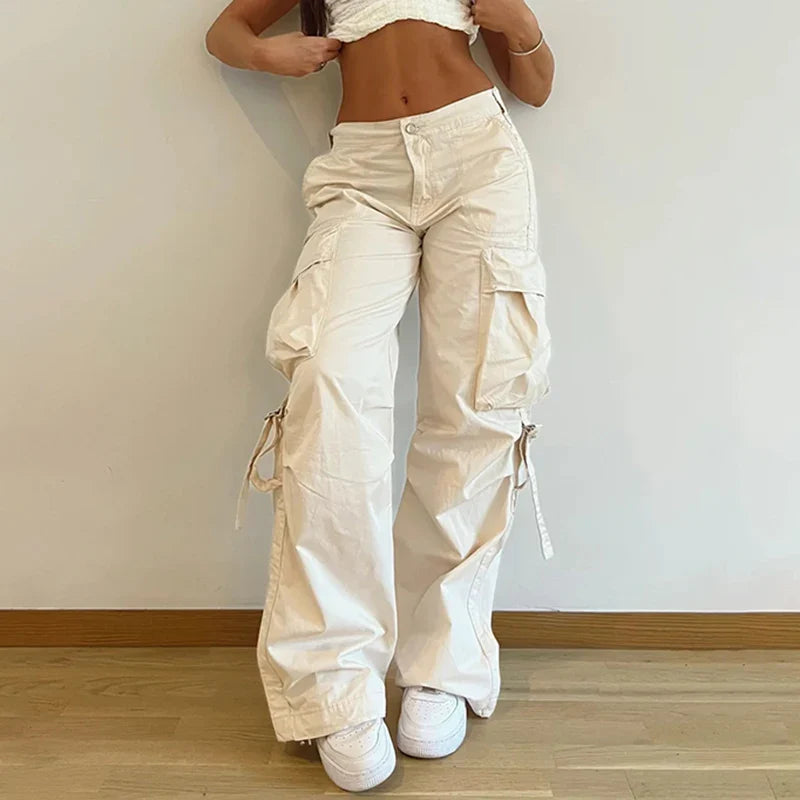Cargo Pants – Drawstring Hem – Urban Streetwear Vibe