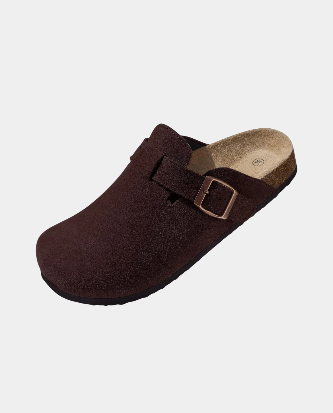 Suede Clogs for Women with Adjustable Strap and Cork Midsole – Comfortable Slip-On Footwear 5