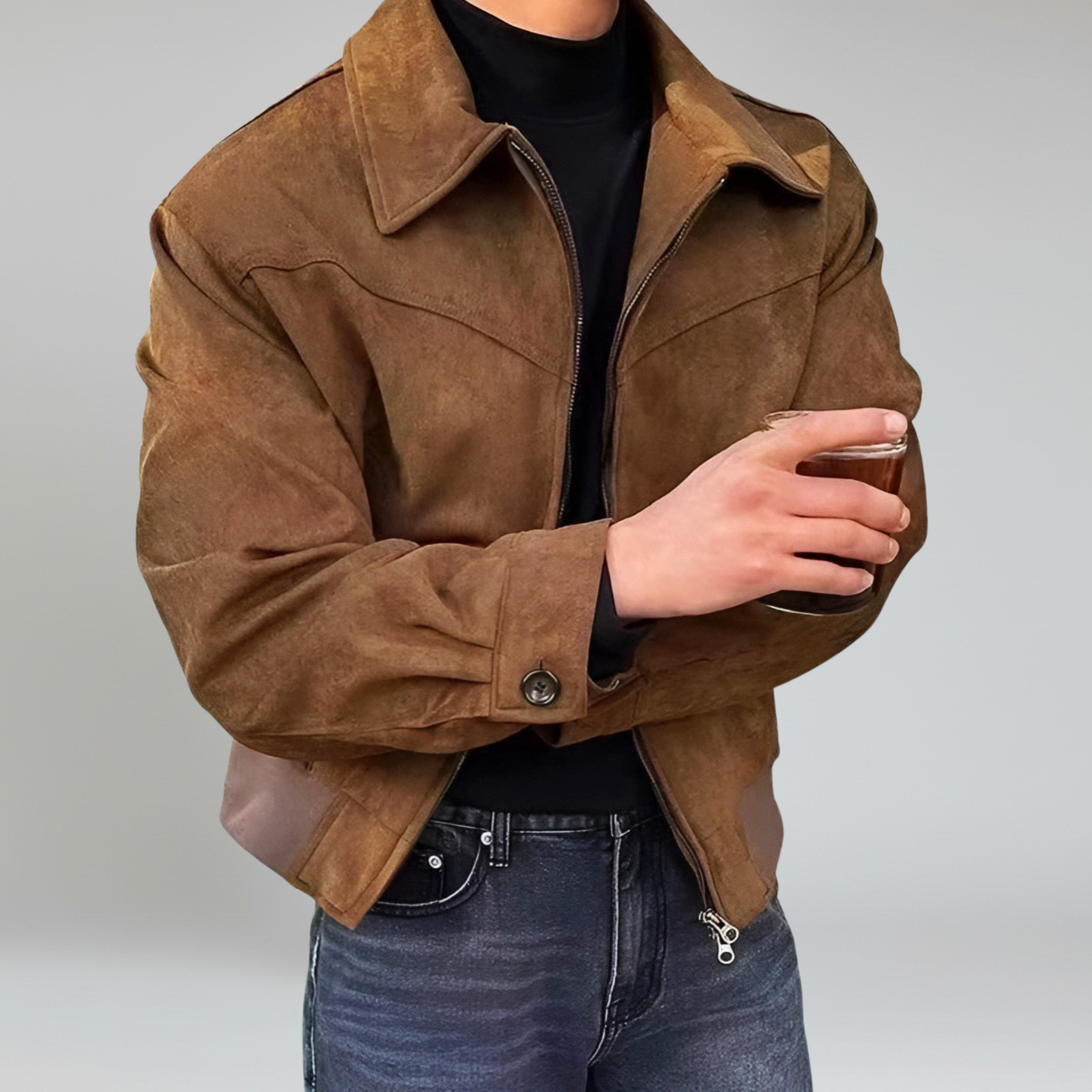 Vintage-Inspired Jacket – Structured Fit for Smart Casual Style - 2