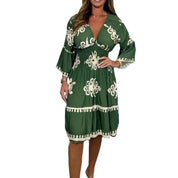 Summer Dress – Vibrant Print – Casual Day Out Style 4