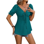 T-Shirt with V-Neck