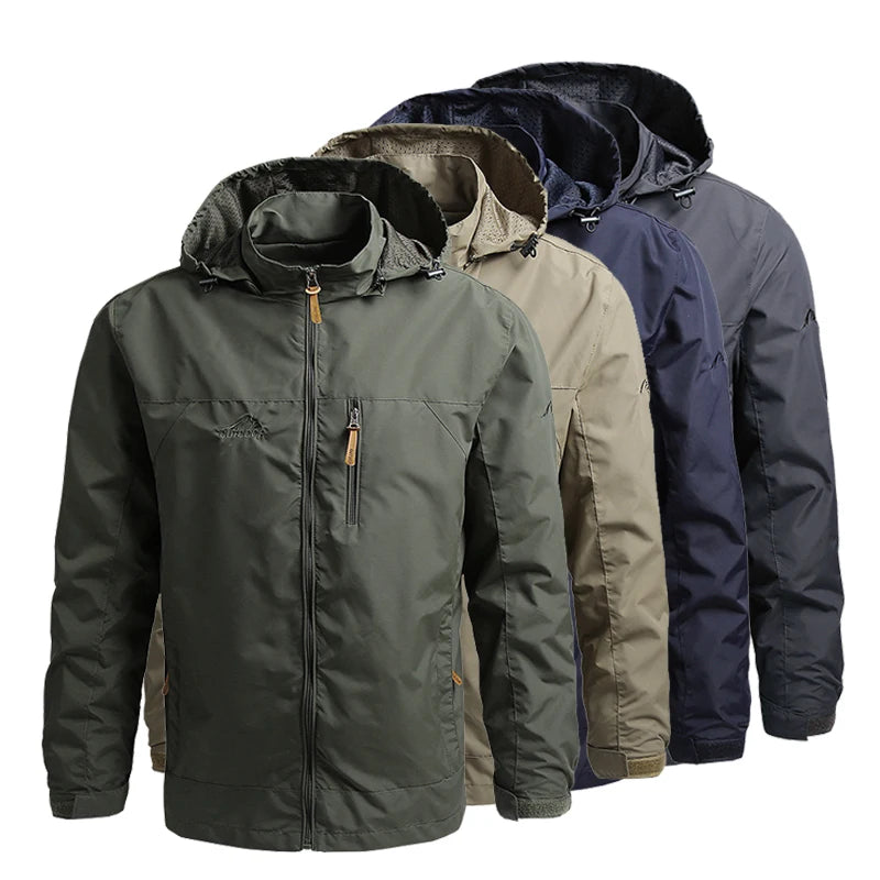 Tactical Windbreaker Jacket – Waterproof – Outdoor Adventure Ready 1