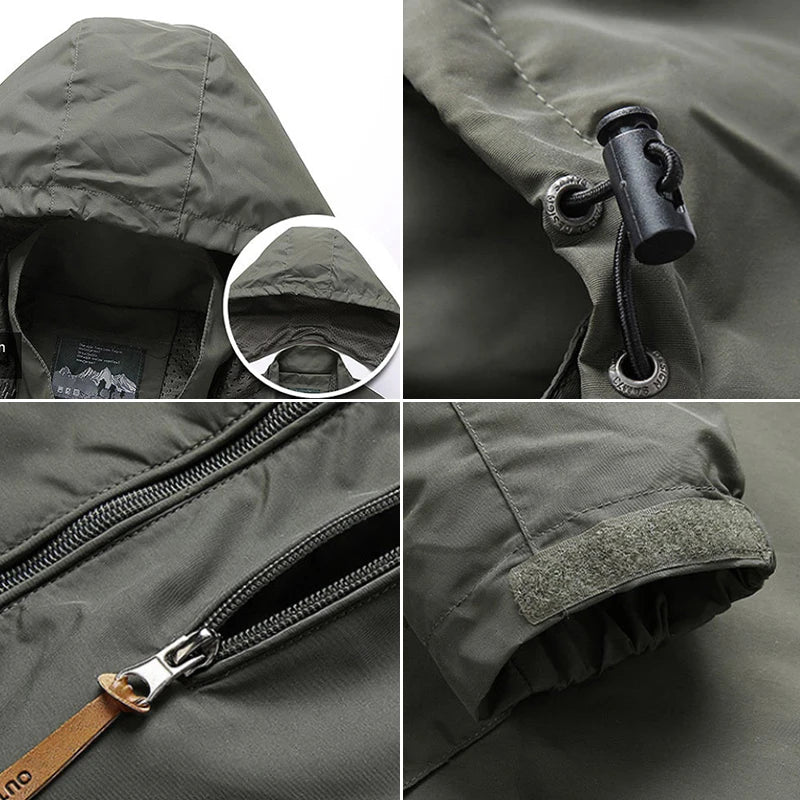 Tactical Windbreaker Jacket – Waterproof – Outdoor Adventure Ready 4