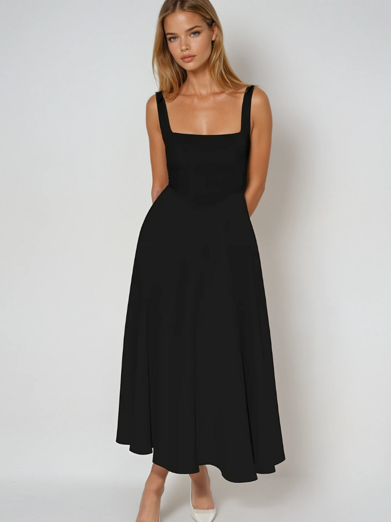 Tailored Midi Dress – Flattering Silhouette – Elegant Occasion Style 3