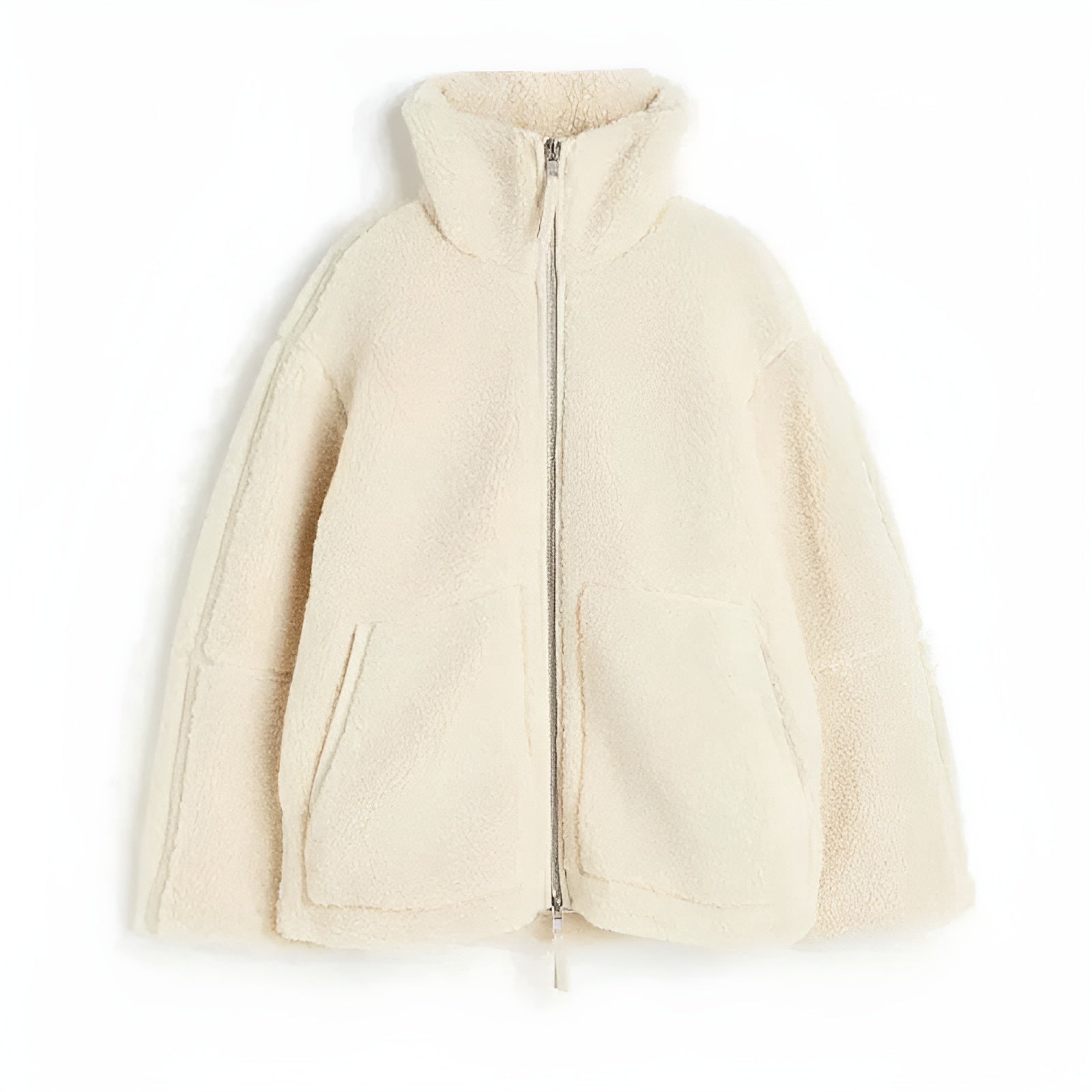 Teddy Fleece Jacket – Oversized Comfort – Chic Winter Layering 0