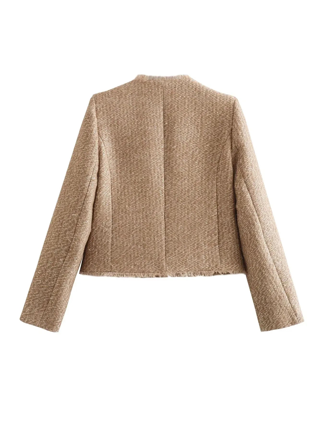 Tweed Vest – Elegant Design – Versatile Layering Piece 2