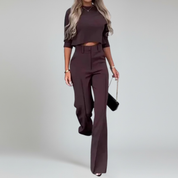 Two-Piece Set – Polished Comfort for Office Wear - 9