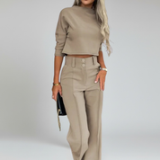 Two-Piece Set – Polished Comfort for Office Wear - 3