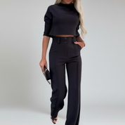 Two-Piece Set – Polished Comfort for Office Wear - 2