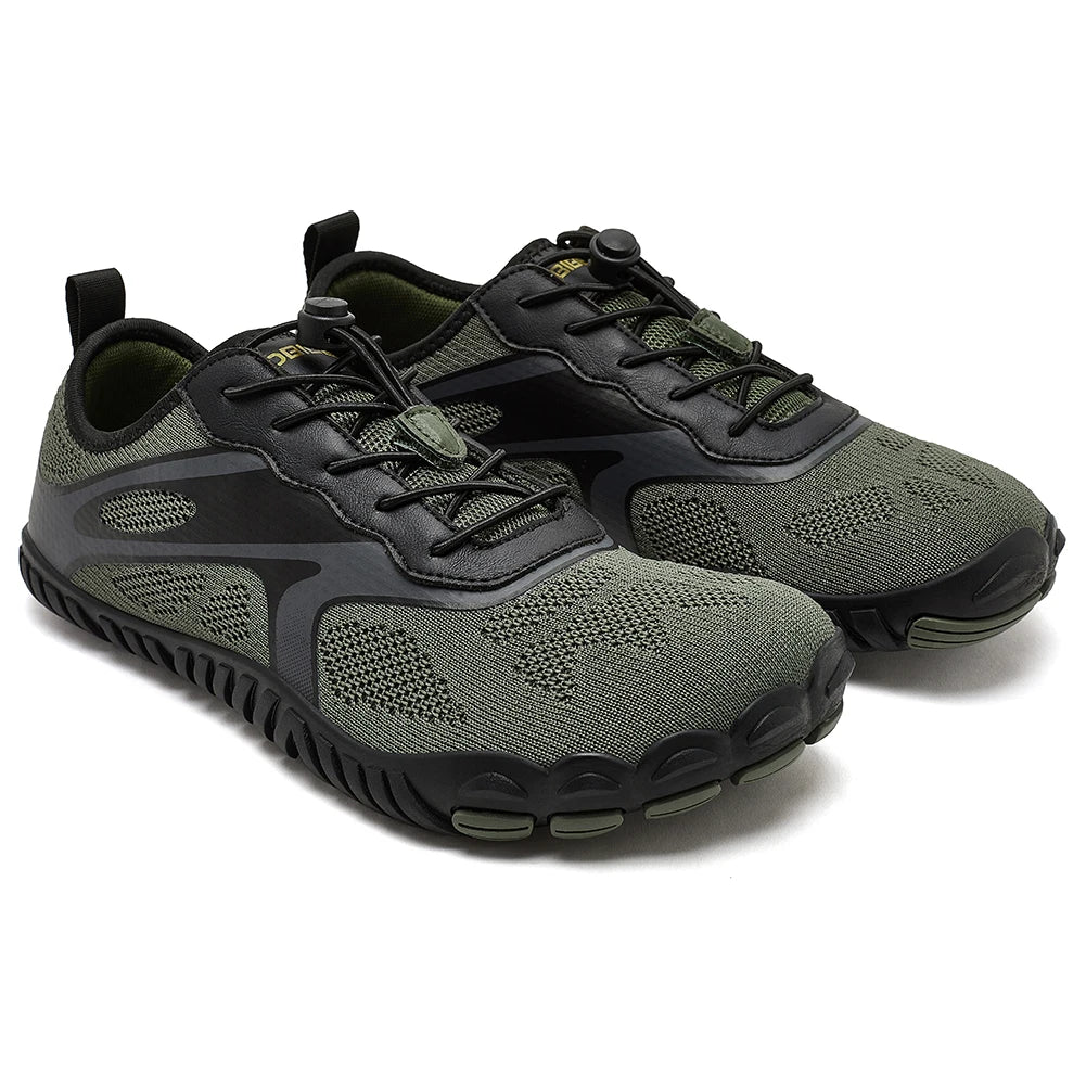 Unisex Barefoot Shoes Black Size 42 Mesh - Zero Drop Minimalist Design 4
