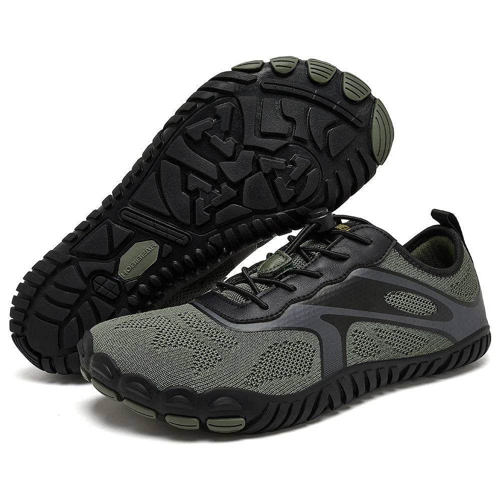 Unisex Barefoot Shoes Black Size 42 Mesh - Zero Drop Minimalist Design 9